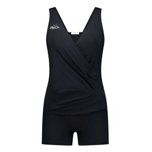 SlipOn Swimsuit - post-surgical/maternity easy-on wrap design. NWT. 10 Tall